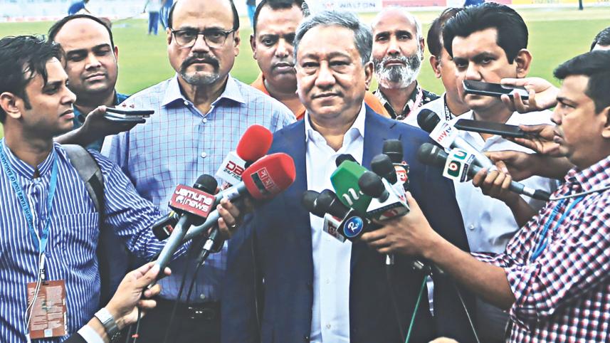 Bangladesh Cricket Board President Nazmul Hassan