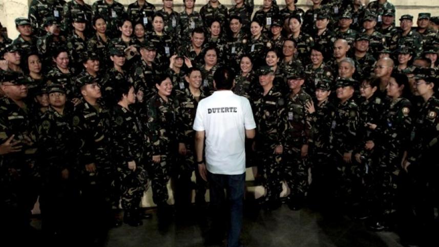 Philippine President Rodrigo Duterte