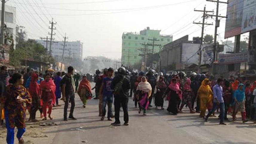 Garment Workers Protest in Bangladesh