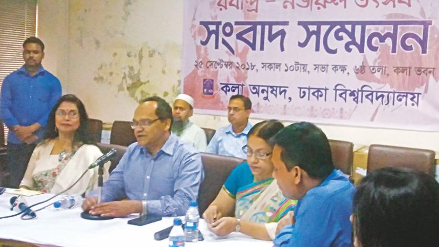 Rabindranath and Nazrul