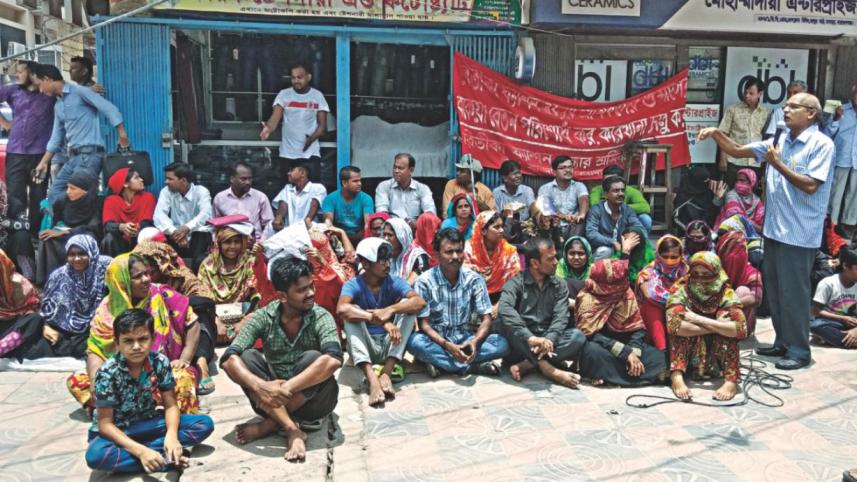 RMG worker wage crisis