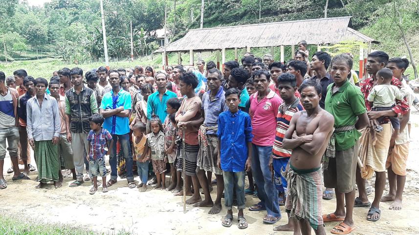 Moulvibazar tea workers demo