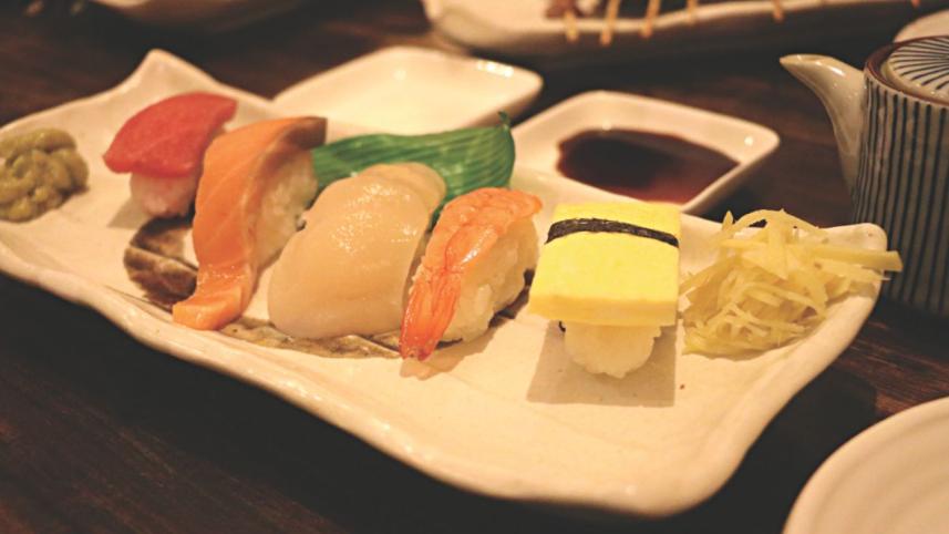 The comfort of a Japanese diner