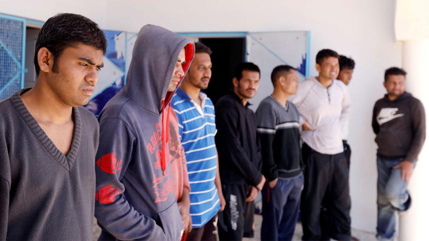 Boat capsize in the Mediterranean