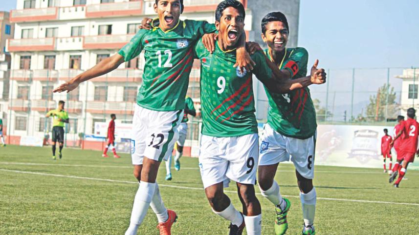 Bangladesh beat Pakistan to win SAFF U-15 Boys Championship