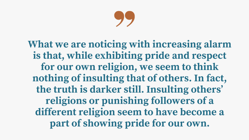 Religious tolerance in Bangladesh