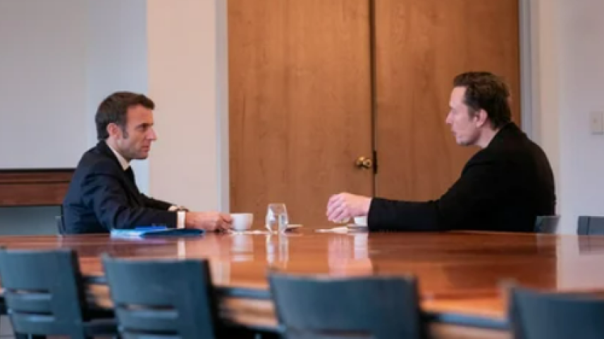 macron musk