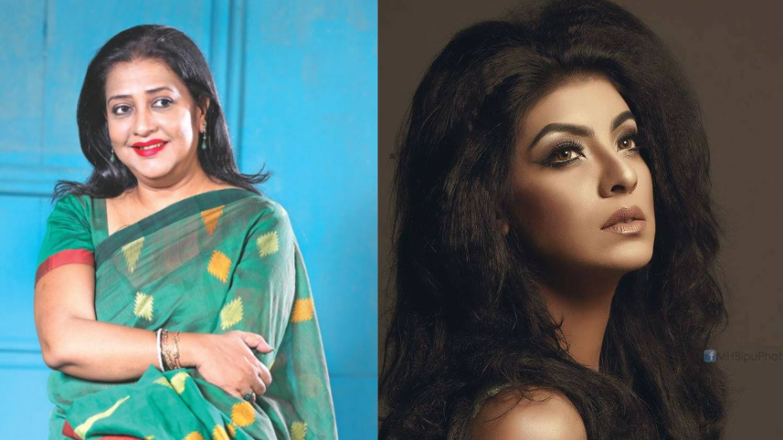 Suborna Mustafa and Sadia Islam Mou