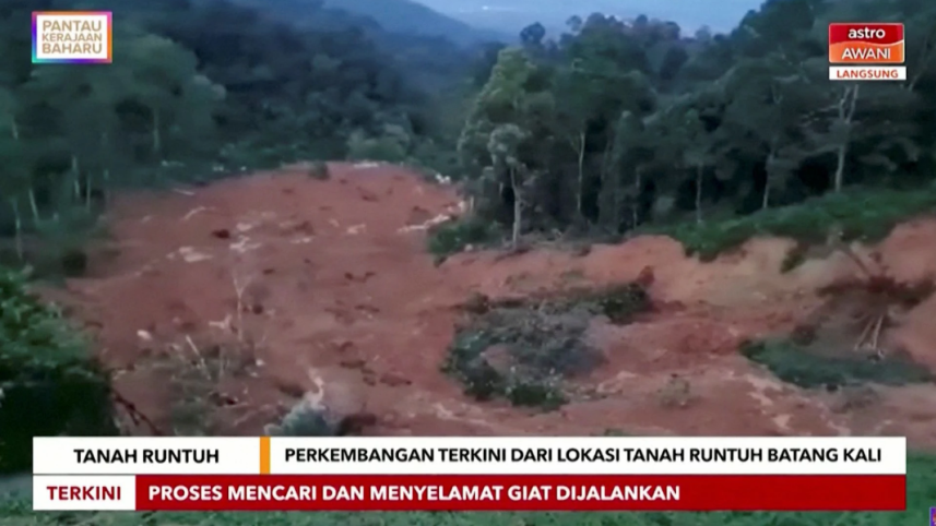 malaysia landslide