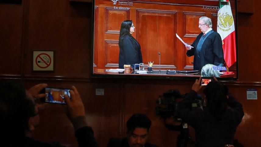 Mexico elects first female Supreme Court president