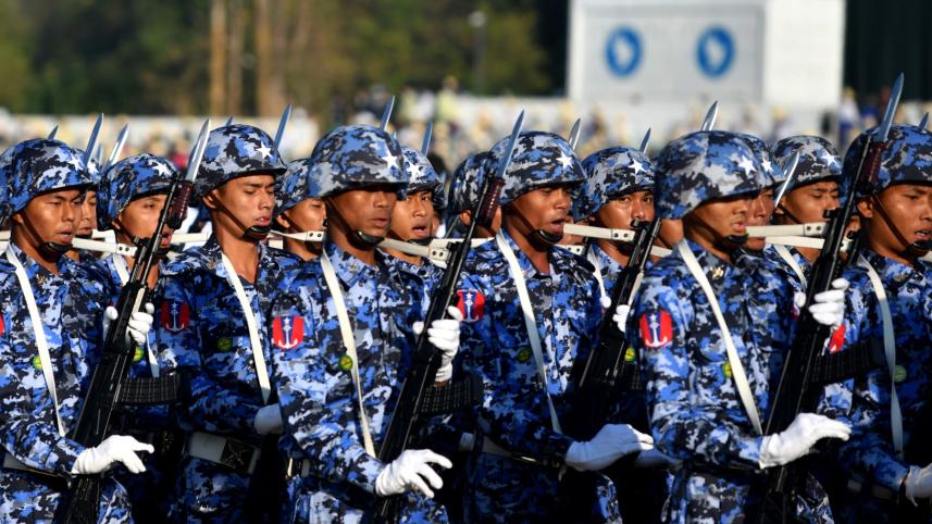 myanmar military