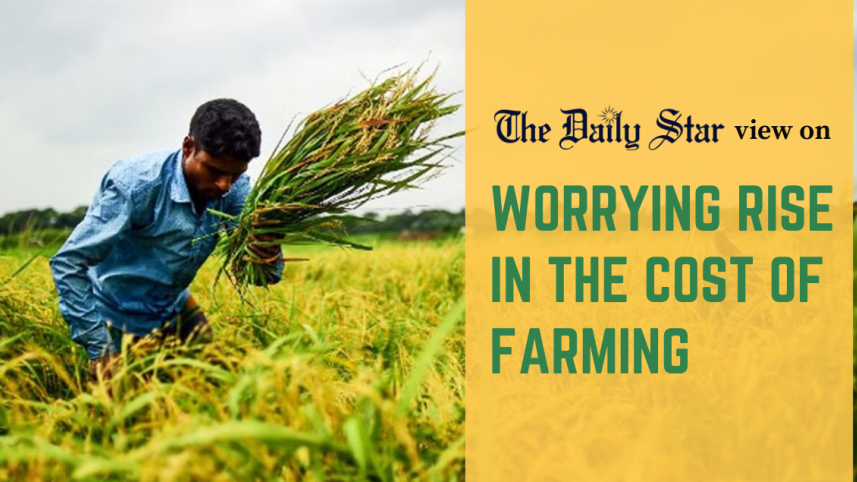 worrying rise in the cost of farming