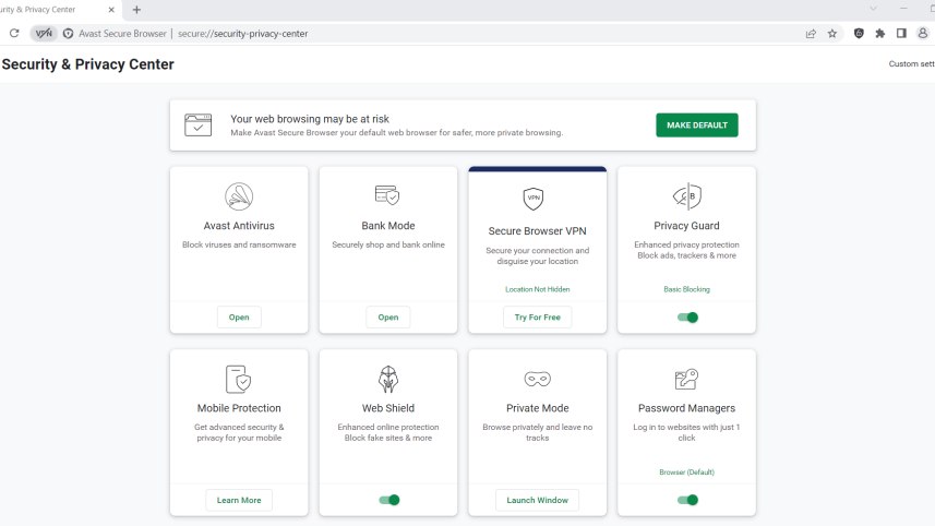 Avast Secure Browser
