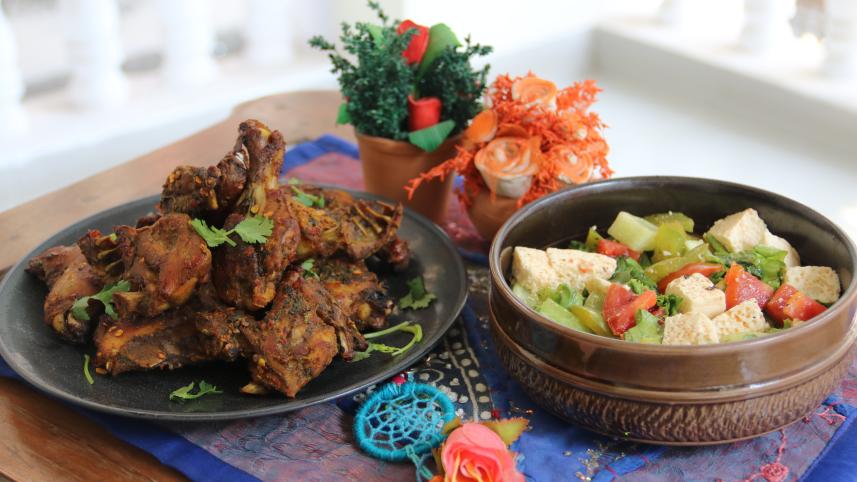 grilled chicken salad 5 easy-on-the-tummy meals for sehri