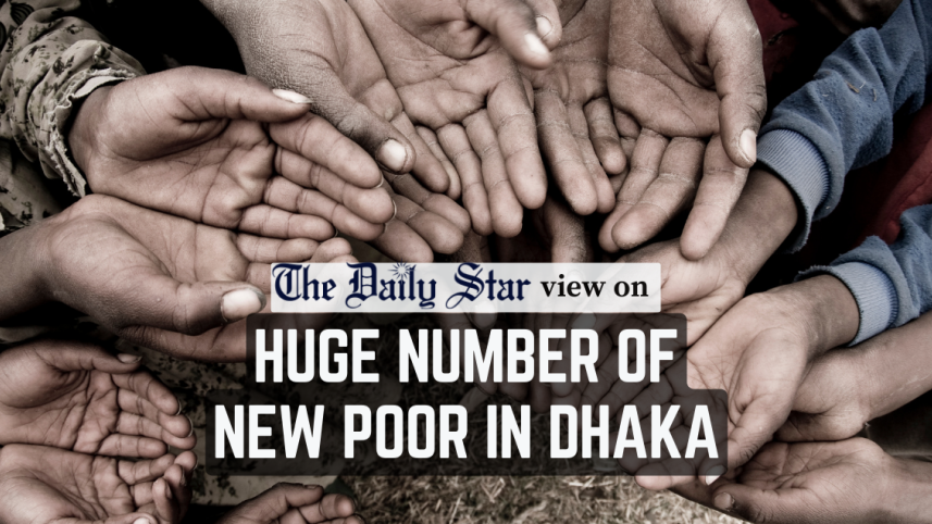 huge number of new poor in dhaka