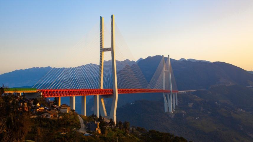 Duge Bridge, China 7 most fascinating bridges in Asia to visit