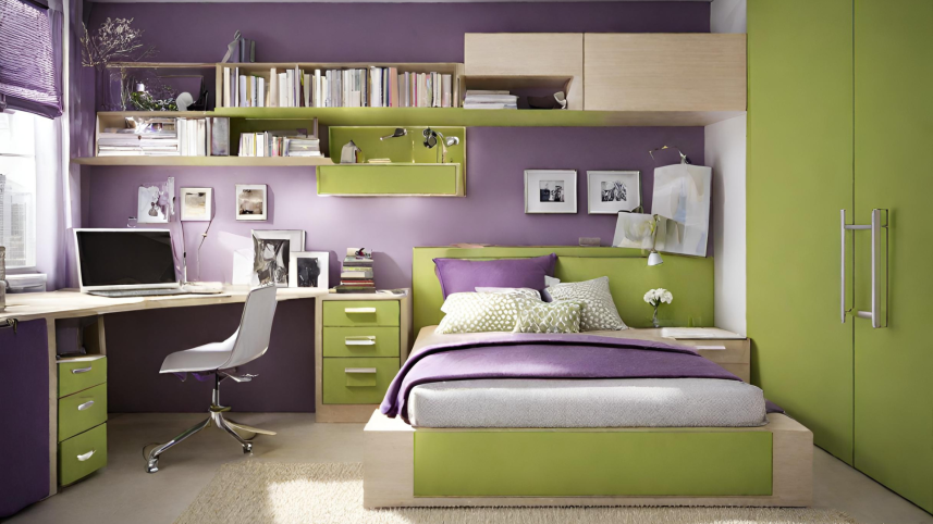 space saving hacks for small bedrooms