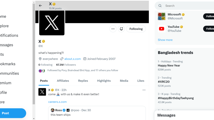 Twitter X