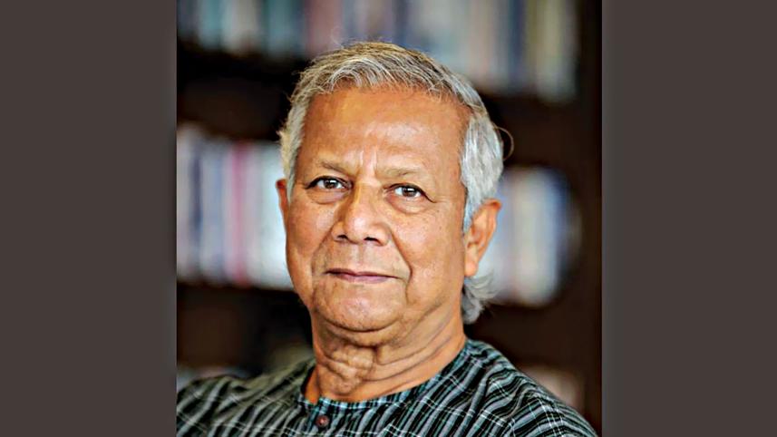 protest against harassment of Dr Yunus