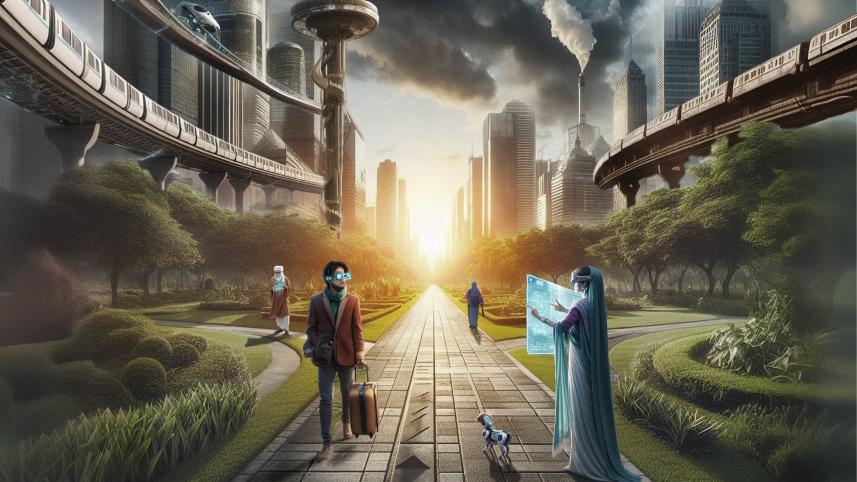 Dhaka 2084: Interview of a Time Traveller