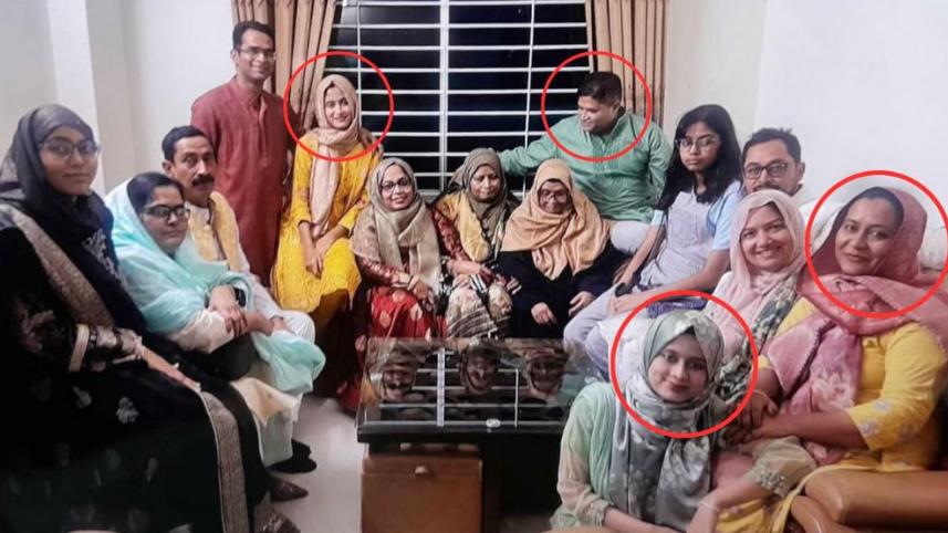 family of five burnt to death