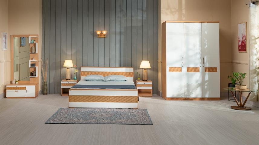 Stress-free bedroom makeover using furniture sets