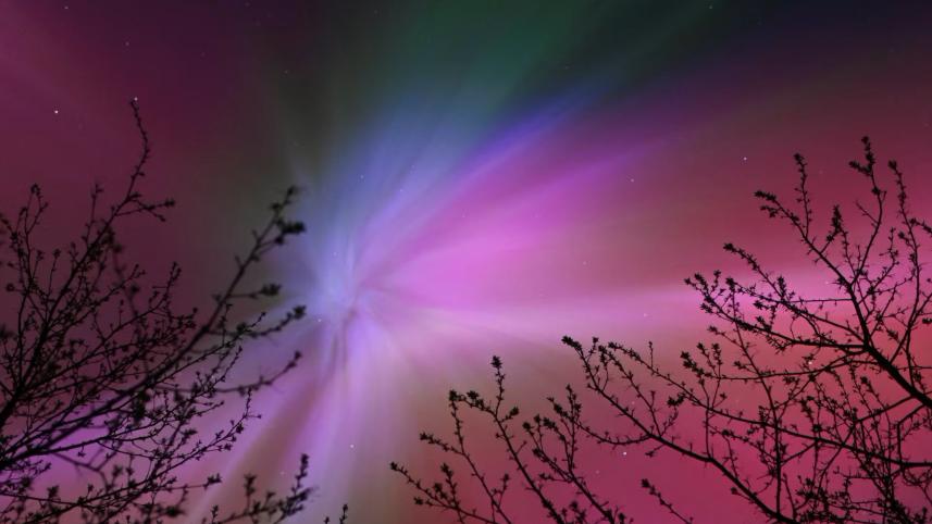 Aurora boraelis in Russia 2024