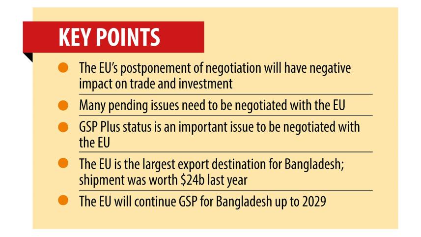 EU postpones negotiations with Bangladesh