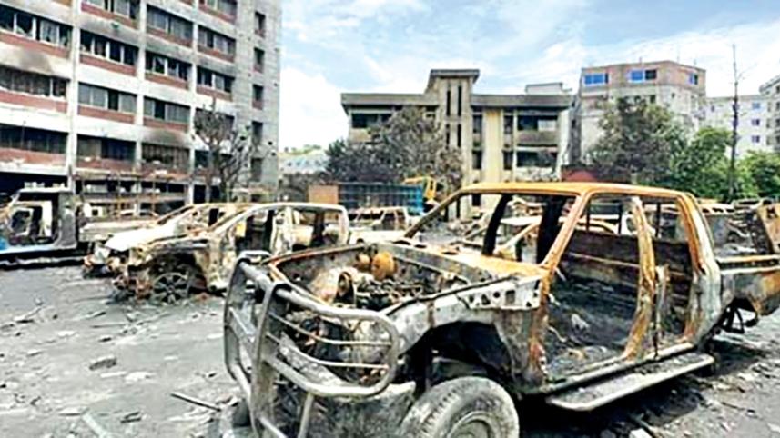 Police facing public wrath post-Hasina Police facing public wrath post-Hasina
