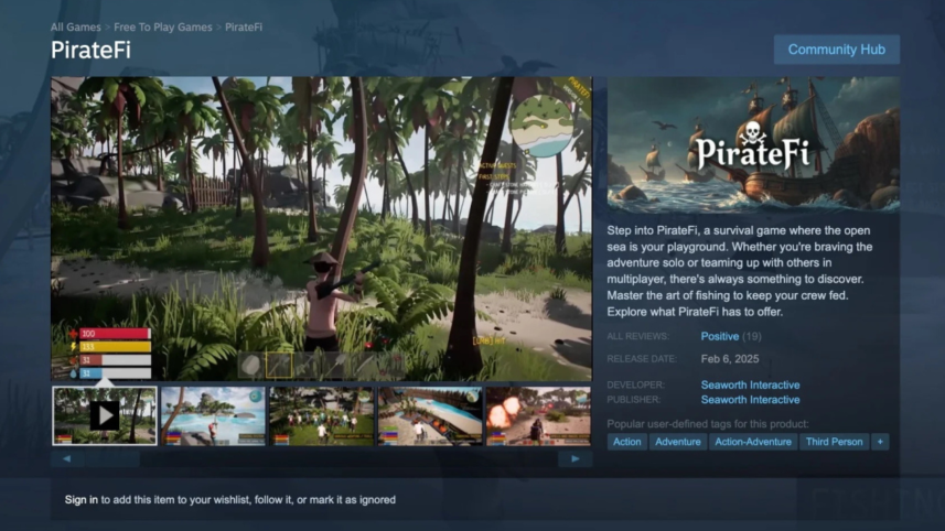 PirateFi Steam