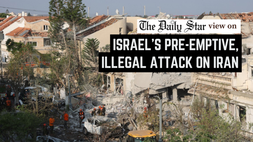 We condemn Israel’s strike on Iran We condemn Israel’s strike on Iran
