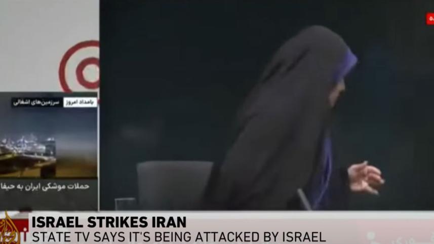 Iran state TV live broadcast resumes after Israeli attack Iran state TV live broadcast resumes after Israeli attack