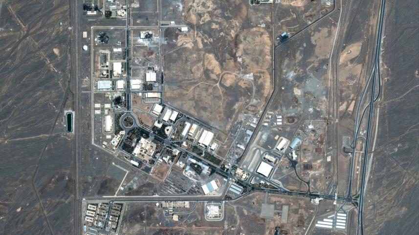 Iran's nuclear installation demaged by Israel's airstrike 2025