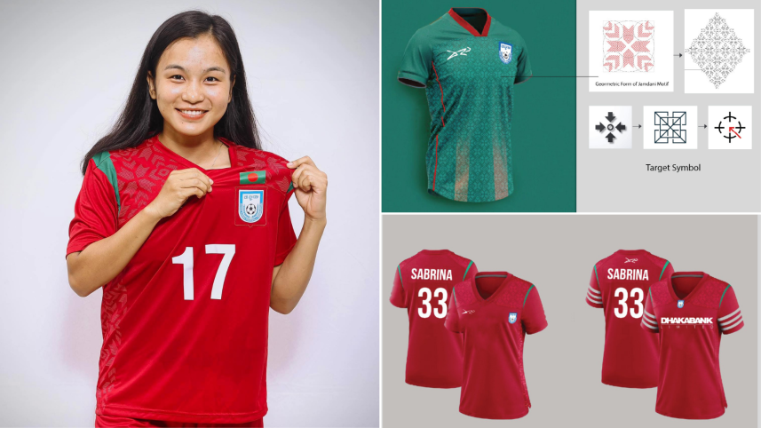 How Tasmit Arny created a heritage‑rooted jersey for Bangladesh Women’s Football team How Tasmit Arny created a heritage‑rooted jersey for Bangladesh Women’s Football team