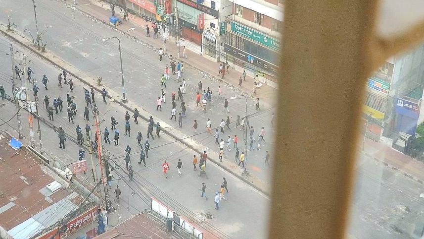 Streets of fire, skies of smoke: Witnessing a revolution through my window