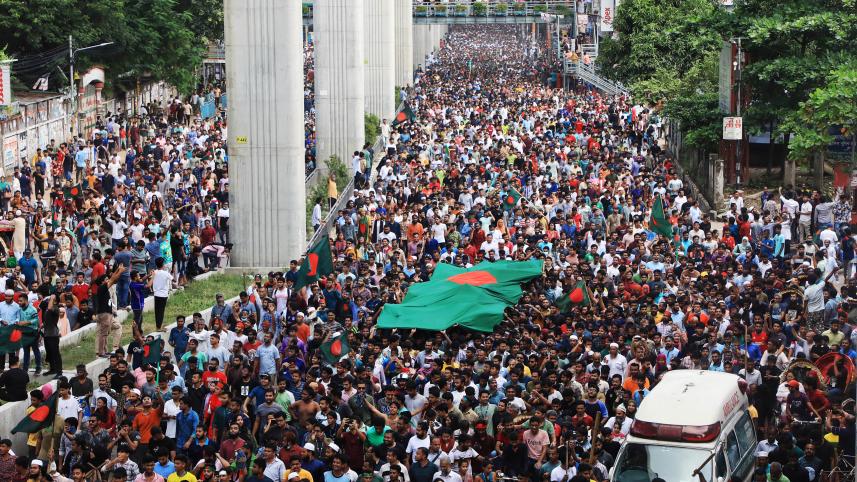 Hasina's fall anniversary Hasina's fall anniversary