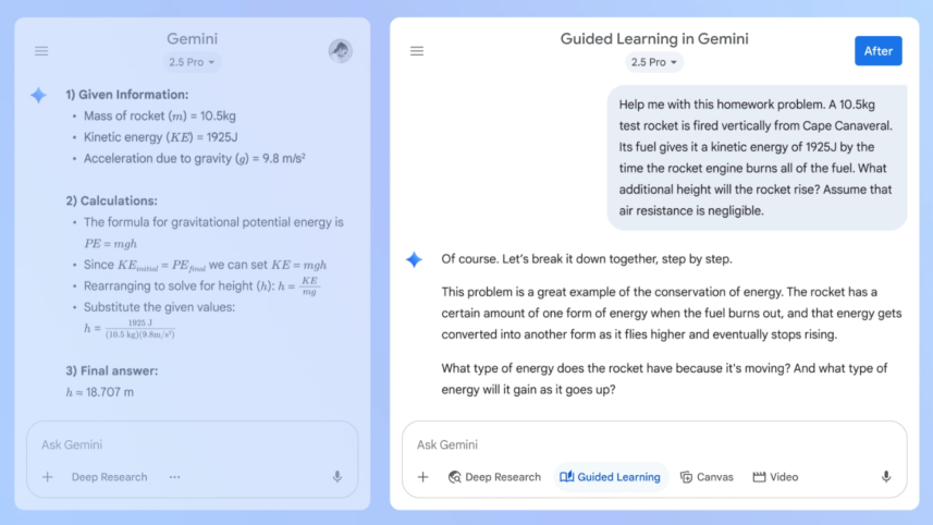 Gemini Guided Learning