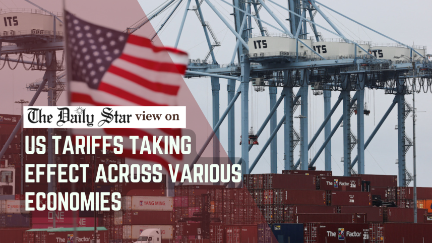us tariffs taking effect across various economies