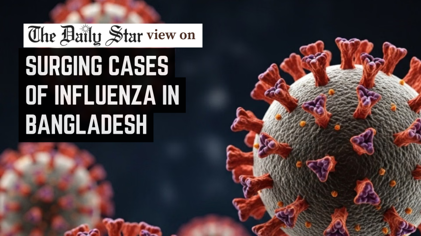 rising influenza cases in bangladesh