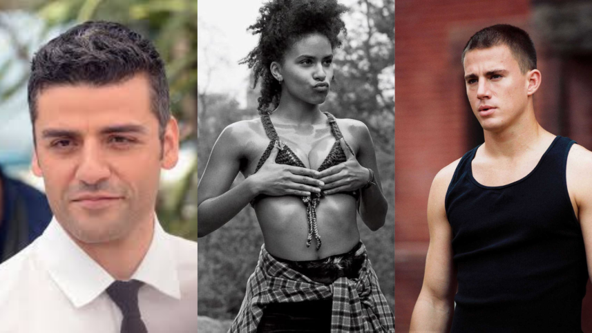 Channing Tatum, Oscar Isaac, and Zazie Beetz 