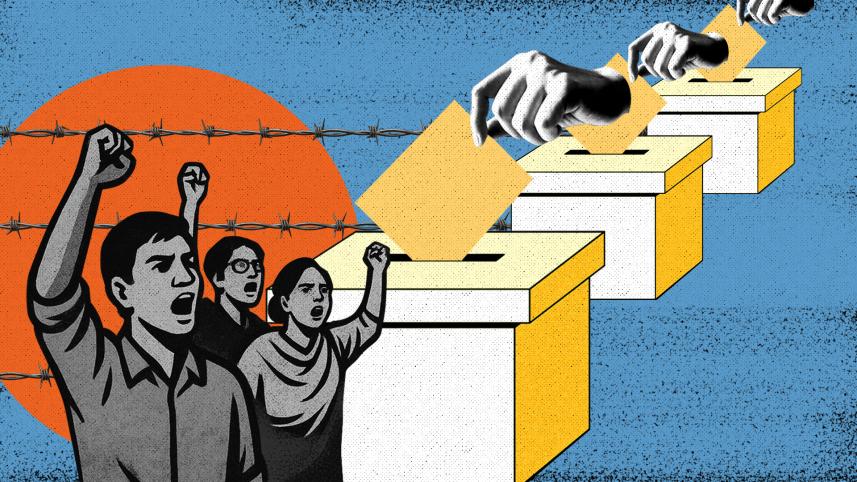 Democracy’s burning test Democracy’s burning test