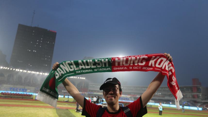 Bangladesh vs Hong Kong football match