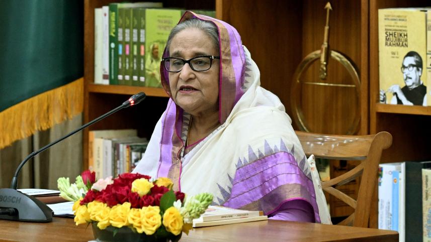 Prime Minister Sheikh Hasina on arson attacks