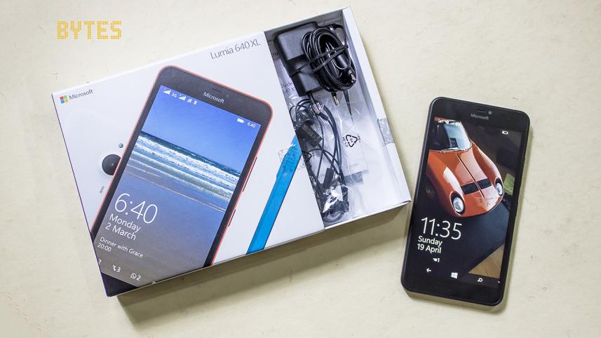 Microsoft Lumia 640XL box