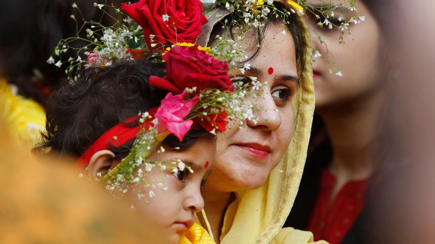 Pohela Falgun celebration