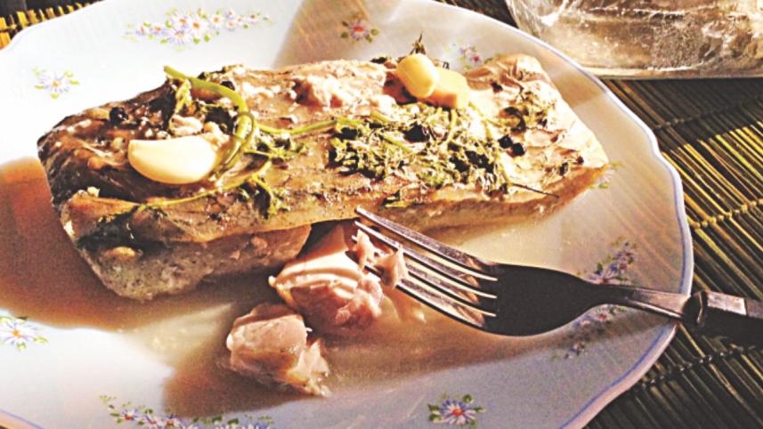 Baking fish