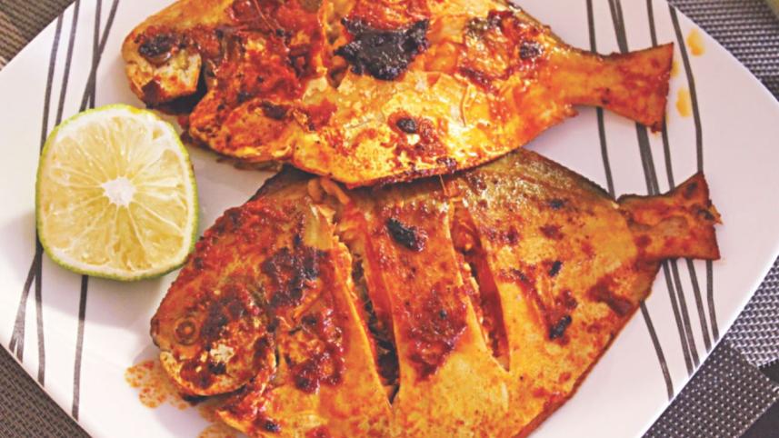 Baking fish