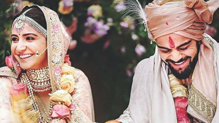 Virat Kohli and Anushka Sharma