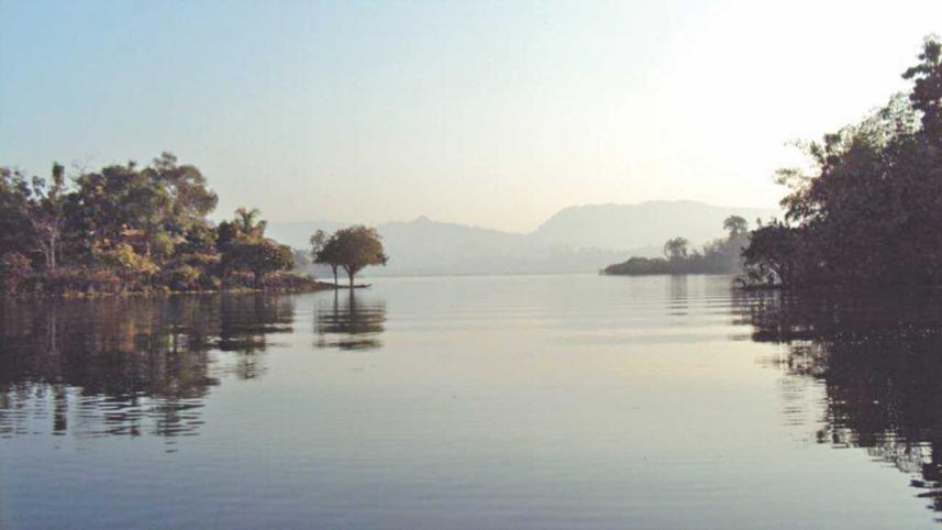 By the tranquil waters