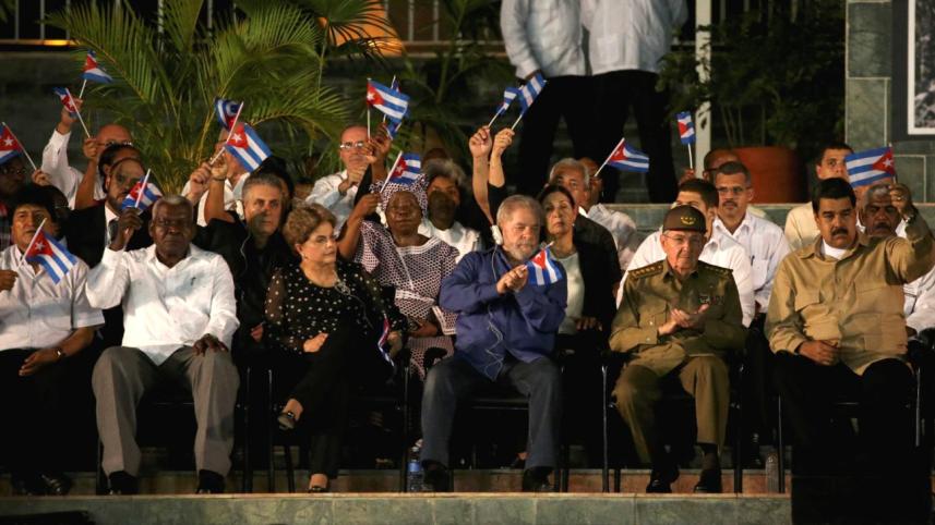 Tribute to former Cuban leader Fidel Castro